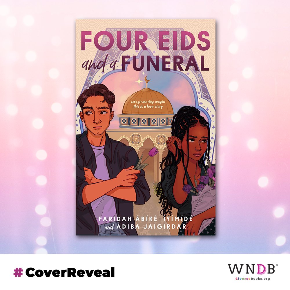 💜 COVER REVEAL 💜 We’re delighted to share the cover for Four Eids and a Funeral by @FaridahLikesTea and @adiba_j! Cover art by @Ursuladecayart. Design by @suchdainties. This romantic YA novel comes out 6/4/24 from @FierceReads. Get a closer look here: bit.ly/4514MBO