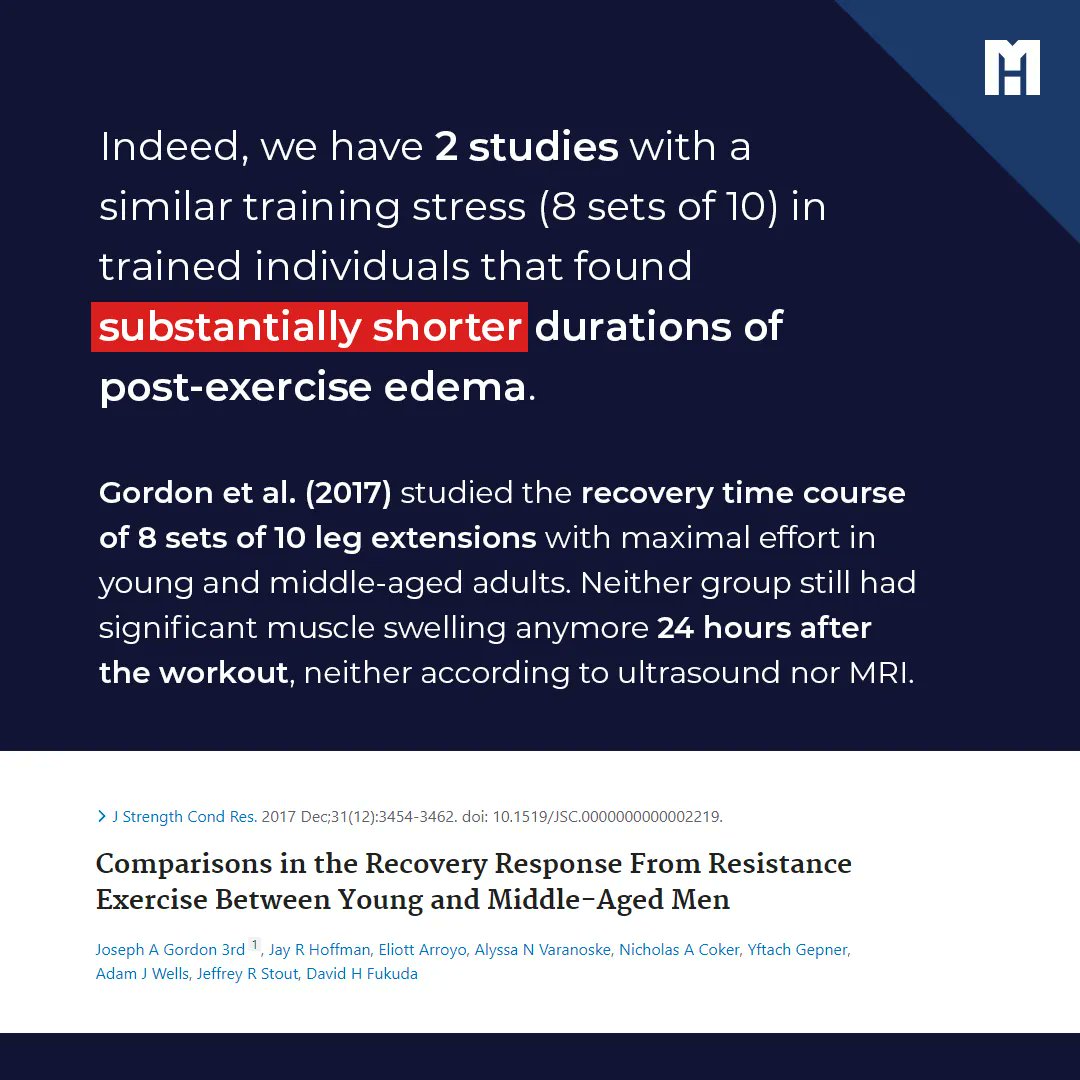 MennoHenselmans's tweet image. Are the extra 'gains' from high-volume training just swelling?

#highvolumetraining #exercisescience #weighttraining #mennohenselmans #personaltrainer #personaltrainers #personaltraining #personaltrainerlife #personaltraineronline #personaltraineronline