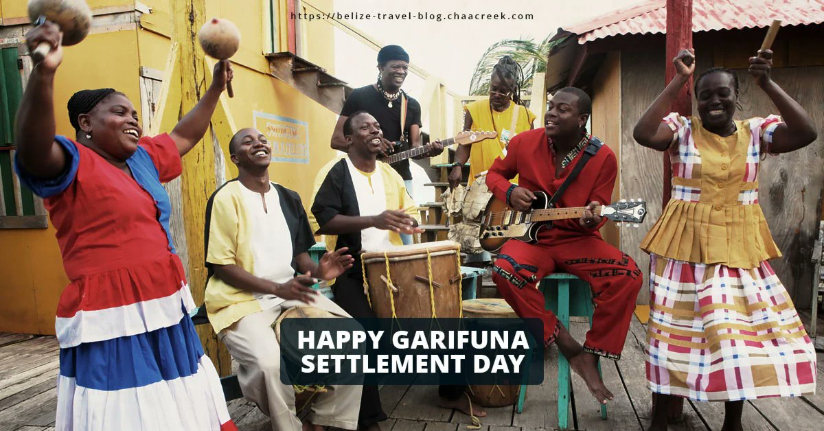 November 19 is a public holiday recognised as “Settlement Day” celebrating the arrival and the lasting culture of the #Garifuna. /9

#SettlementDay #BelizeHistory #CaribbeanCulture