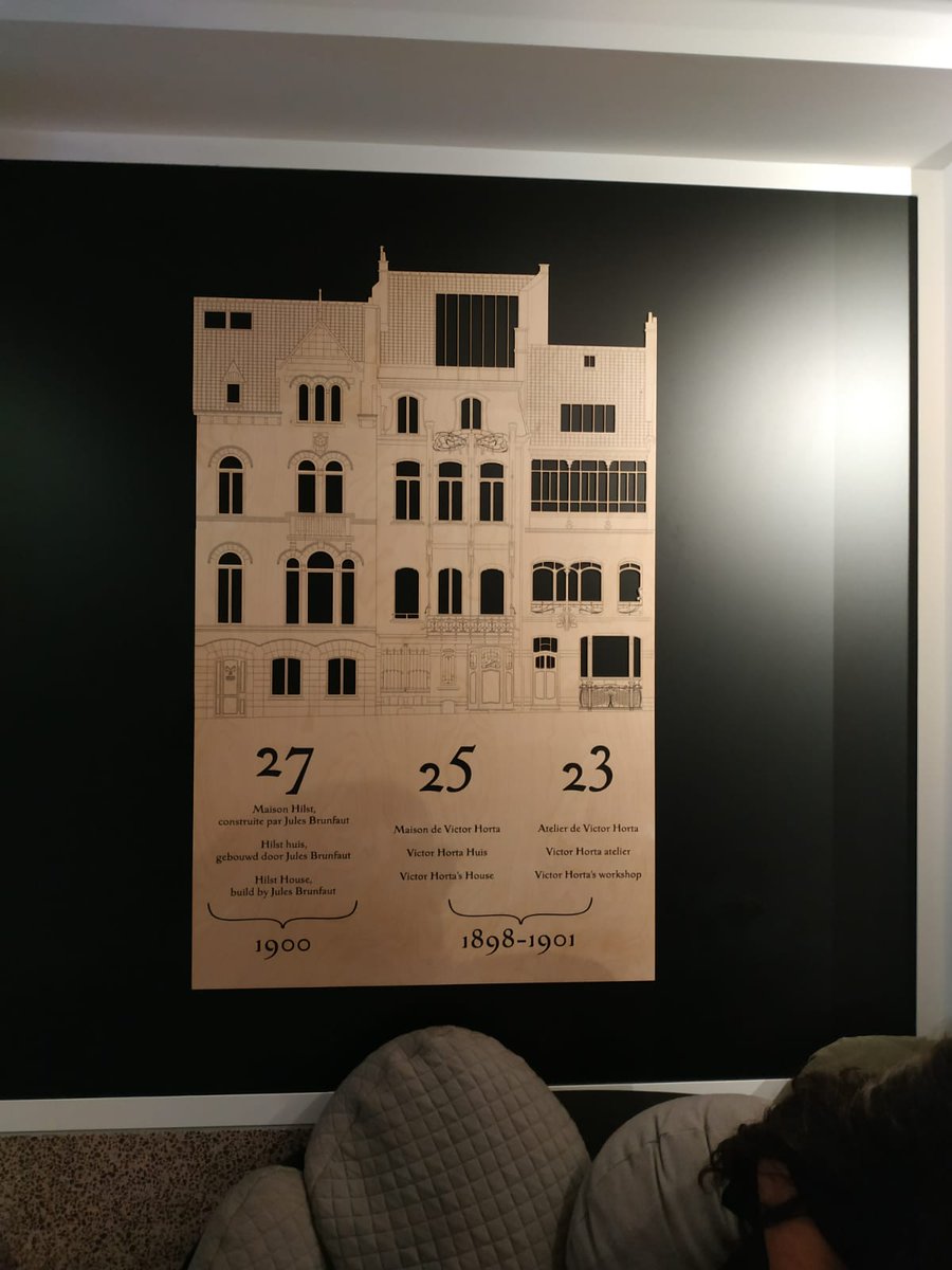ProjetMOB's tweet photo. Découverte de la maison Horta et de l'art nouveau. Les TMA-TFBMA se régalent https://t.co/yJZnjsUEWX