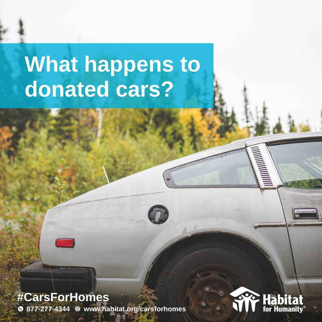 About 1/2 of our cars are sold to licensed dealers at wholesale auctions &amp; are reused for transportation.

The other 1/2 are transported to auto salvage yards where all reusable car parts, are removed. Vehicles that can be recycled are crushed, shredded, and recycled into steel.