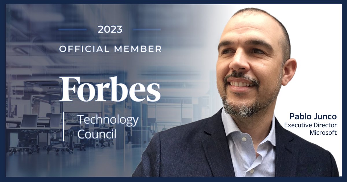 I'm thrilled to announce that I have been selected for the 3rd year in a row to be part of the prestigious <a href="/ForbesTechCncl/">Forbes Technology Council</a> team! I'm going to continue writing about #leadership and how #technology can help business leaders to reach their #digital ambitions.
