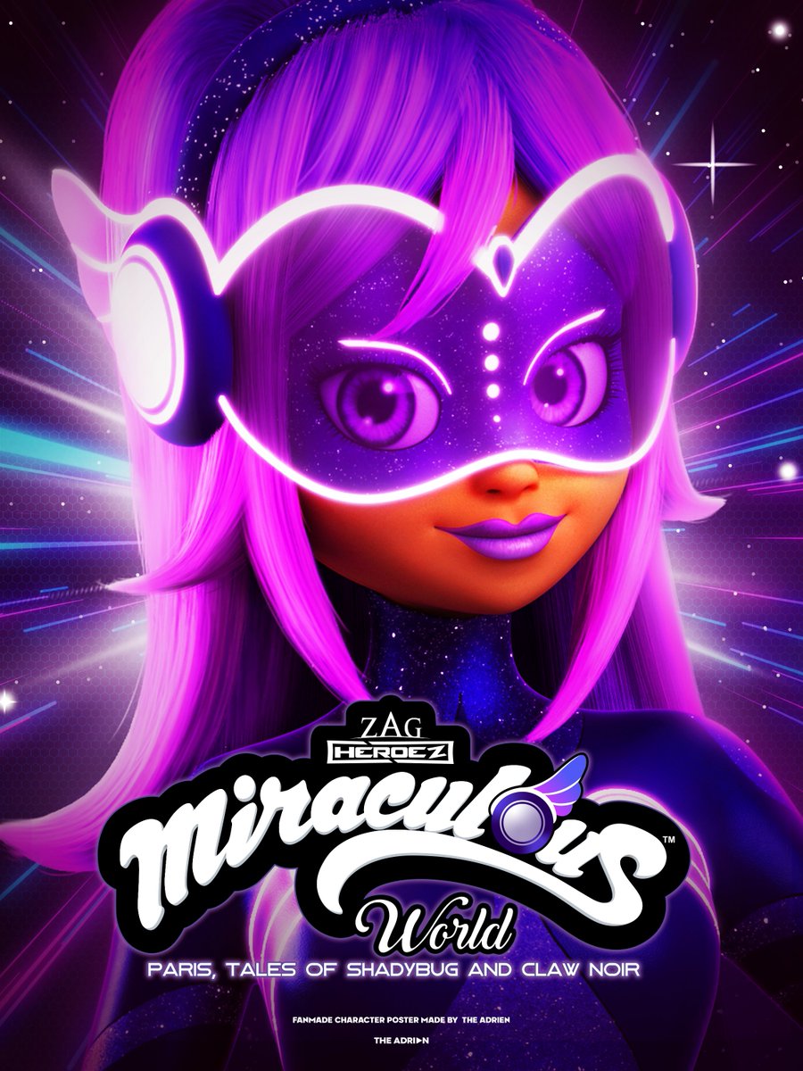 Mais novidades sobre Miraculous World Paris: Claw Noir e Adrian