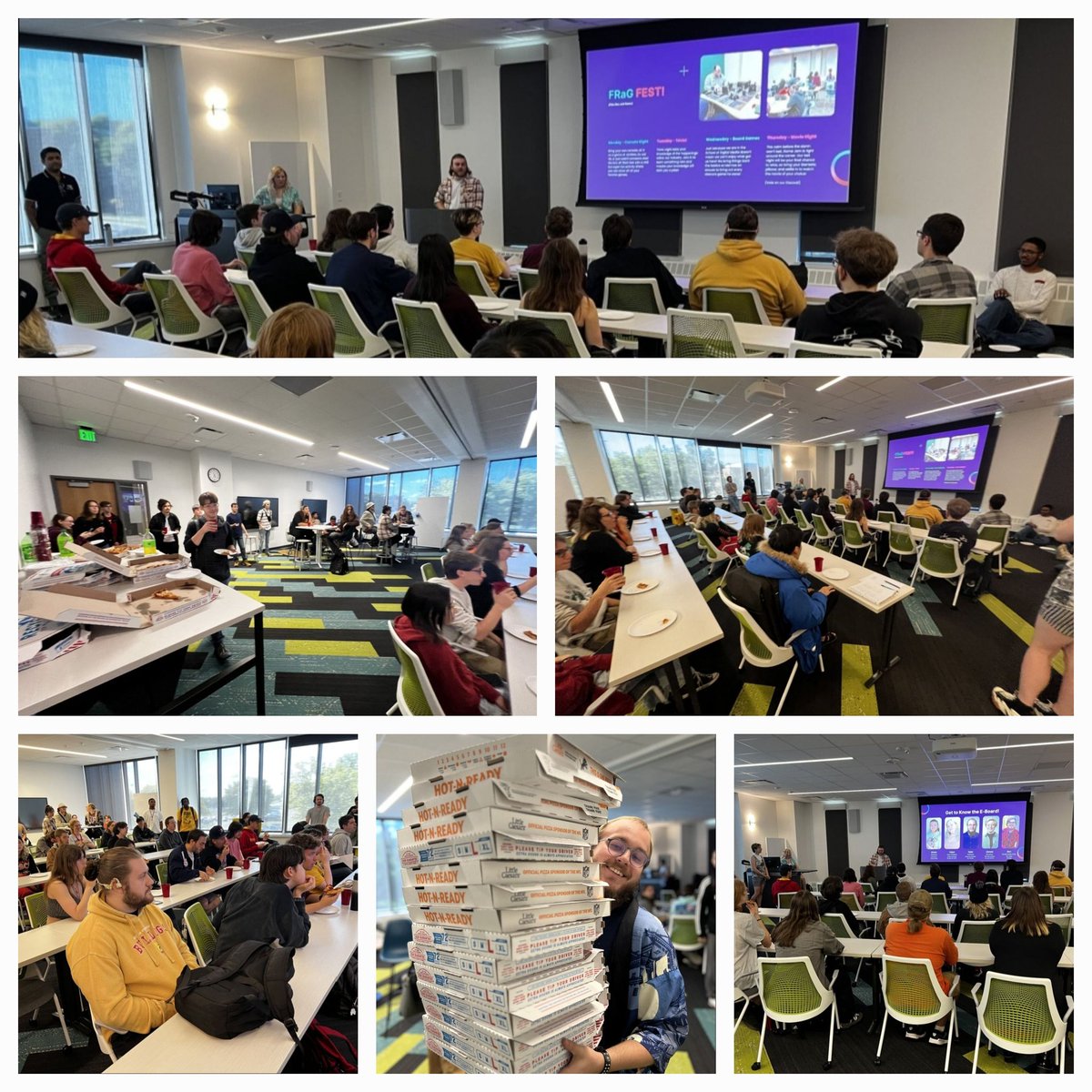 FerrisMCA's tweet photo. Thank you to everyone that made the first meeting a success. We were so happy to see the room packed! https://t.co/2FyggP8Wiq