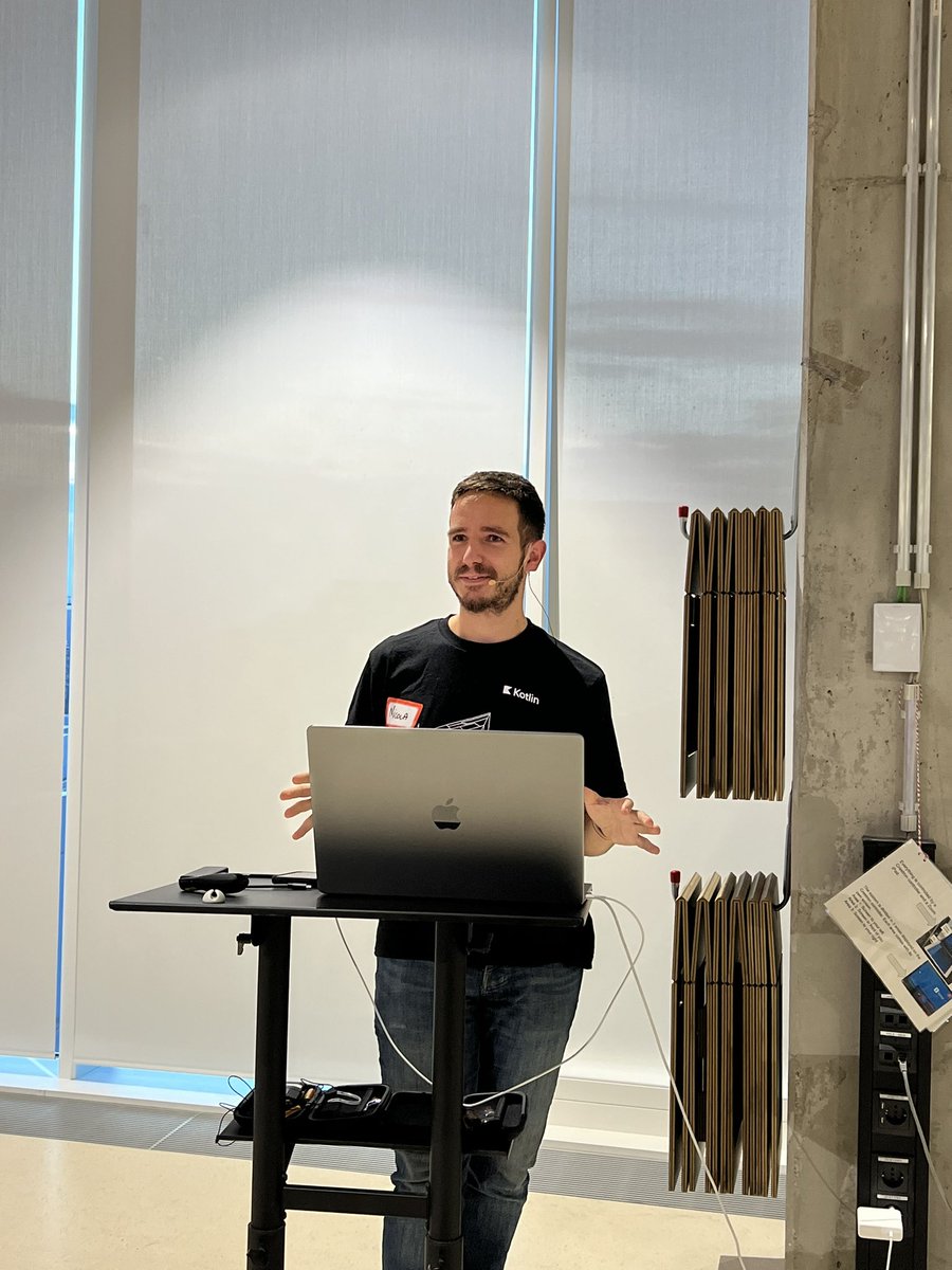 We just kicked off our September Meetup @SumUp in #Berlin 🥳

First up: @cortinico with his talk about #Detekt 2.0!

#kugberlin #kotlin #meetup #community