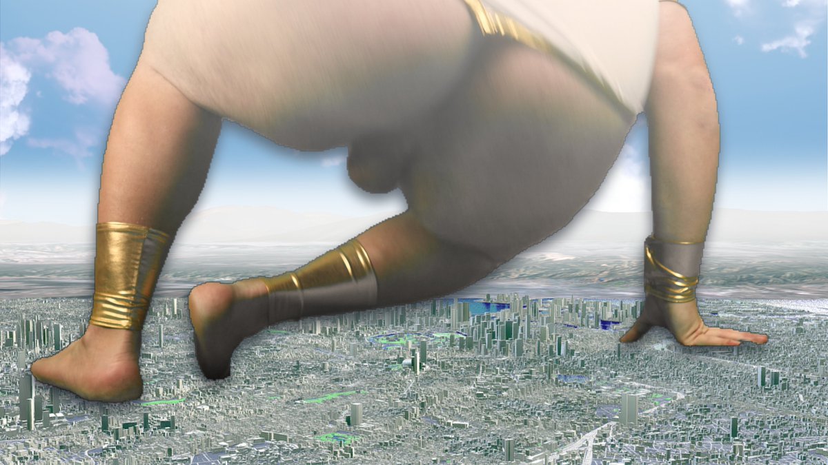 TheMegaGiant2's tweet photo. Snaps from the next video currently in the works! Very VERY Big God https://t.co/CGlgl6s2vZ