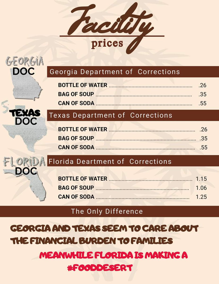 rich39525's tweet photo. @CNN @foxnewspolitics @FL_Corrections @florida_cares @orlandosentinel @TB_Times @SunSentinel @washingtonpost @FLSenateDems @FLGOPMajority @jaxdotcom @FLSenateGOP @GovRonDeSantis @nypost 
#FOODDESERT https://t.co/uSdeSPmiTt