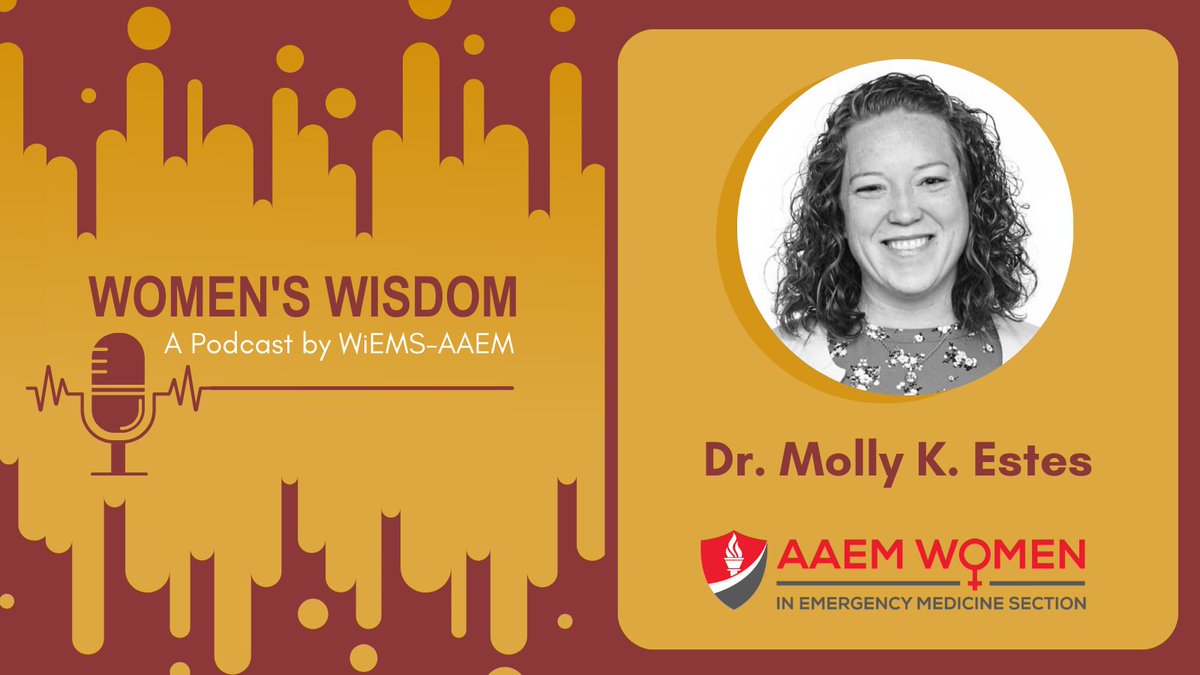 In today's episode, Drs. Liz Calhoun & Sara Misthal interview our Women's Wisdom podcast host, Dr. Estes! She discusses her value for education, love for travel, and the importance of saying 'yes' to find your passions. Listen Now: bit.ly/46bKmam #EmergencyMedicine