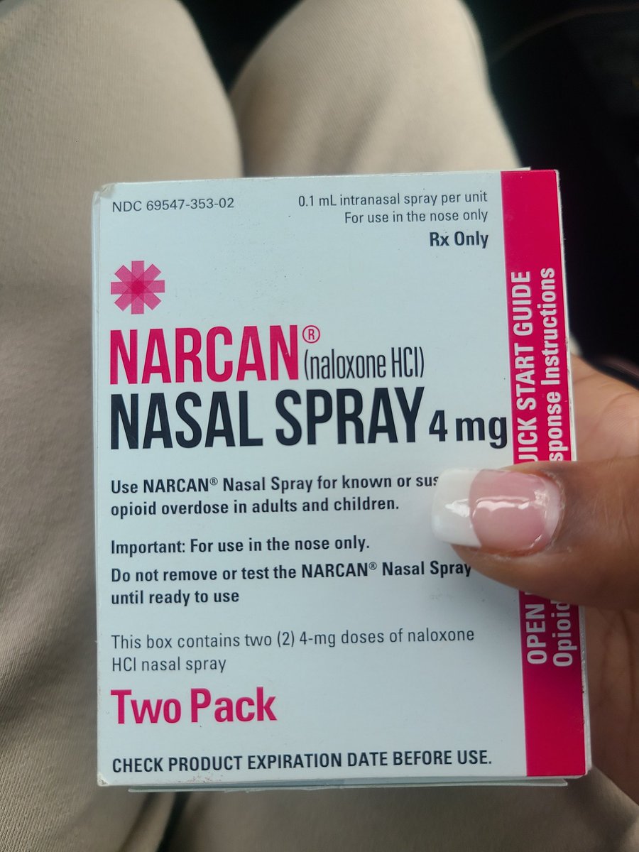<a href="/DailyLoud/">Daily Loud</a> Stories like this is why I carry Narcan everywhere I go. Never know when someone might need you to save their life.