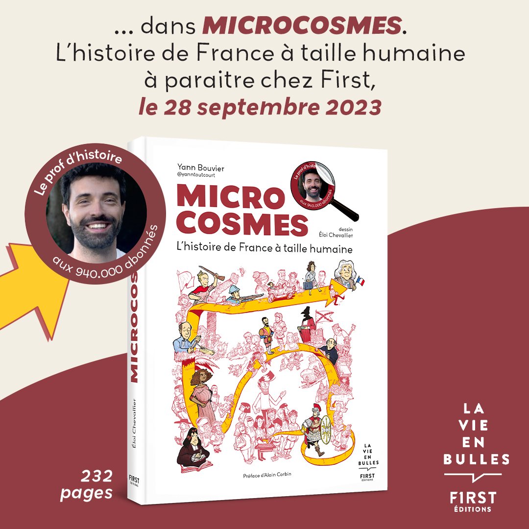 MICROCOSMES. L'HISTOIRE DE FRANCE A TAILLE HUMAINE, Bouvier Yann pas cher 