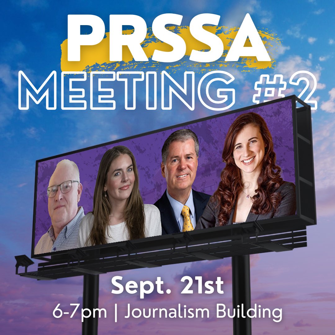 PRSSA at LSU 🐯 tweet media