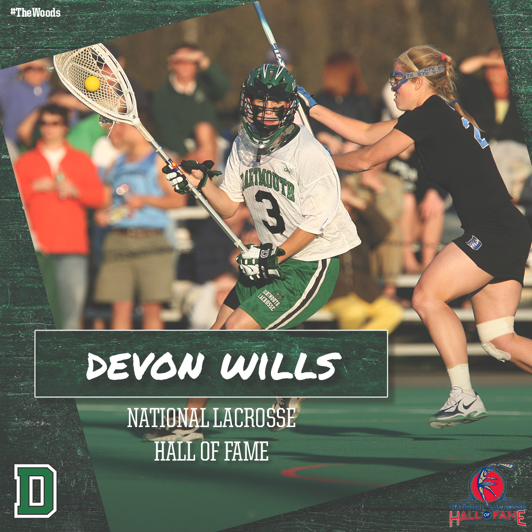 Congratulations to Devon Wills ’06, who today was announced as one of the eight inductees for the National Lacrosse Hall of Fame Class of 2023! 🔗: dartsports.co/45X6Ko4 #GoBigGreen