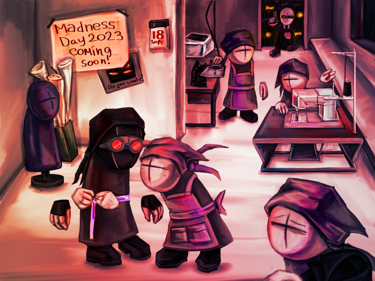 HellcatJean's tweet photo. Happy Madness Day!
For me Madness Day is like a big a holiday for me as New Year or Christmas. And i think, it’s always nice to have something like new coat for such an important day~
#madnesscombat #madcom #madnessday #hankjwimbleton #aahw #atpengineer #grunt #madnessday2023 https://t.co/UH6RzC7loR