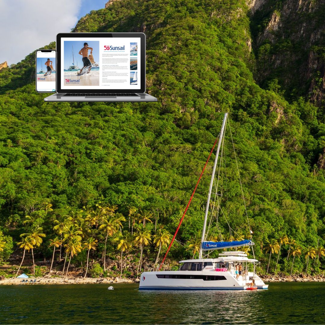 Immerse yourself in the world of Sunsail with our new and improved interactive digital brochure! Explore our fleet of award-winning sailboats and discover breathtaking destinations. Ready to set sail? Download our 2024 brochure today! hubs.li/Q0231GBZ0