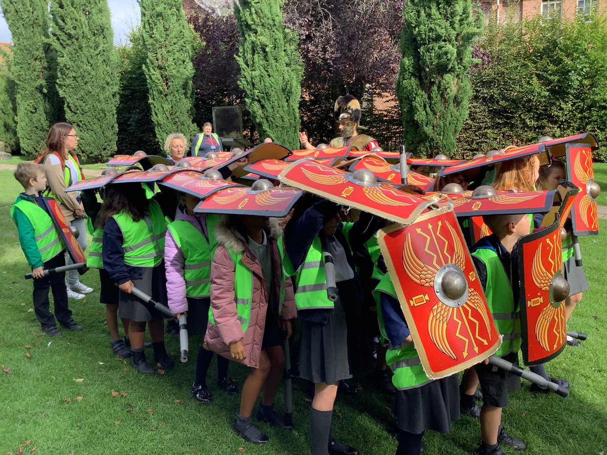 Willaston_KS2's tweet photo. Year4 had an amazing day at  #devaromancentre in Chester today. They learnt an incredible amount of new knowledge, and as always, their behaviour was impeccable. Very proud.👏 https://t.co/w2t6ryI2DP