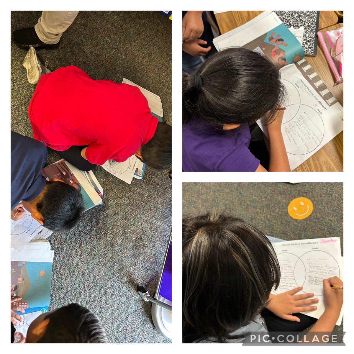 Third grade is working hard! Today we were deTEXTtives (text detectives) as we searched for evidence to use in our writing. 🕵🏻‍♀️🕵🏻‍♂️ <a href="/Martin_Mustangs/">Martin Elementary</a> <a href="/VJones_ELA/">Victoria Jones</a>