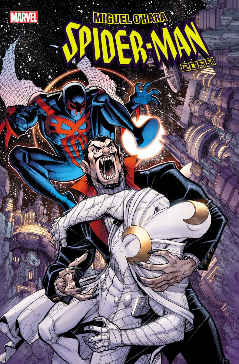 Spider-Man (@spiderman) on Twitter photo This January, writer <a href="/thesteveorlando/">The Steve Orlando</a> returns to the world of Marvel 2099 alongside a lineup of acclaimed artists and terrifying new 2099 characters! bit.ly/44ZUKRt This January, writer <a href="/thesteveorlando/">The Steve Orlando</a> returns to the world of Marvel 2099 alongside a lineup of acclaimed artists and terrifying new 2099 characters! bit.ly/44ZUKRt