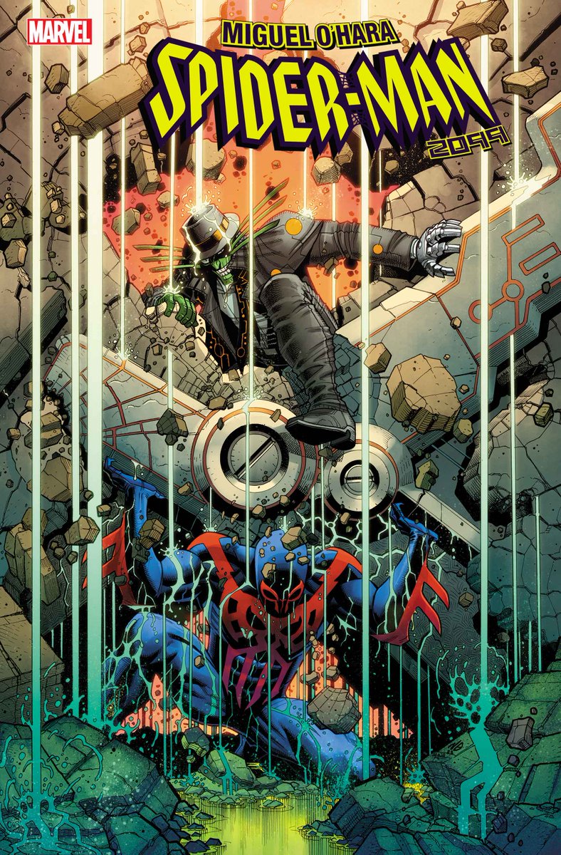 Learn more about the horrors that await in ‘Miguel O’Hara - Spider-Man 2099’ #1: bit.ly/44ZUKRt