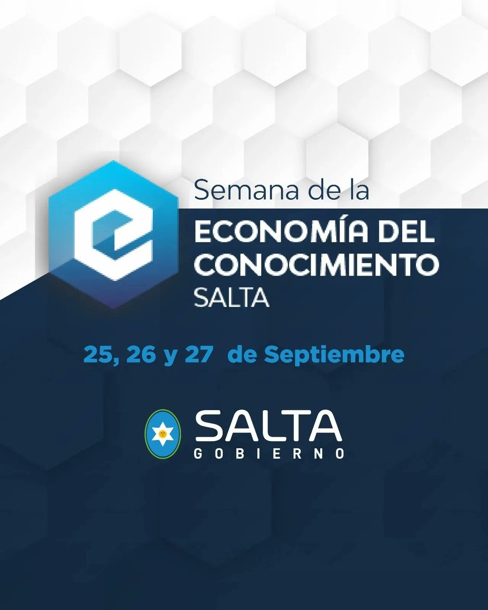 rdibashur's tweet photo. Vamos a participar de una serie de actividades sobre @econocimientoar la semana que viene. 

Esta actividad representa el 7% del Producto Bruto de la Argentina y es política de Estado del Gobernador @GustavoSaenzOK . https://t.co/KKVKE0rnB0