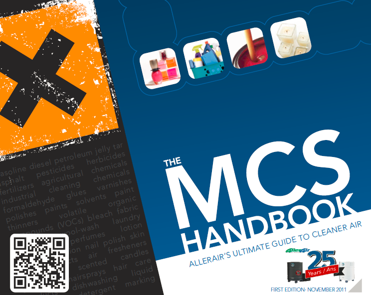 Download our Free MCS Handbook, an #eBook on Multiple Chemical Sensitivity. Sign up for our Newsletter and receive the MCS Handbook. Great tips and resources for people that are #Chemical sensitive. #MultipleChemicalSensitivity allerair.com