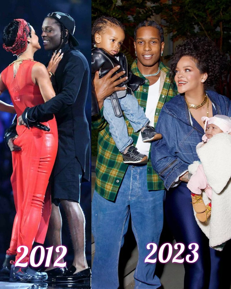 Rihanna and Asap Rocky 2012 vs 2023 💜
The Mayers Family 🥰