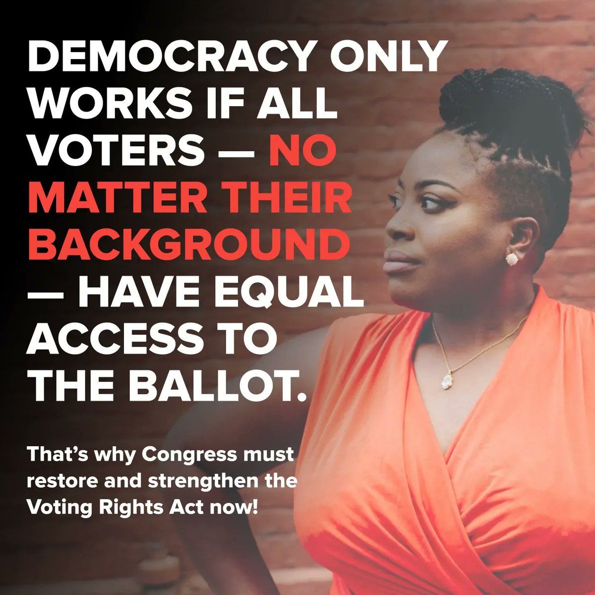 Voting rights are fundamental because they secure all other rights. It remains a core priority of the civil rights community for federal lawmakers to meet this moment and pass legislation to restore and strengthen the Voting Rights Act and safeguard our elections. #RestoreTheVRA