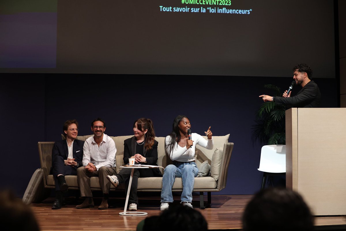 UMICC (@umicc_) on Twitter photo 300 acteurs de l’influence et créateurs de contenu réunis pour échanger sur la #LoiInfluenceurs, c'est inédit !
Merci à la <a href="/dgccrf/">DGCCRF</a>, <a href="/dgfip_officiel/">Direction générale des Finances publiques</a> et au Ministre <a href="/BrunoLeMaire/">Bruno Le Maire</a> d’avoir accepté de venir répondre à nos questions.
🔜 Le lancement d'un groupe de travail avec l’Etat 300 acteurs de l’influence et créateurs de contenu réunis pour échanger sur la #LoiInfluenceurs, c'est inédit !
Merci à la <a href="/dgccrf/">DGCCRF</a>, <a href="/dgfip_officiel/">Direction générale des Finances publiques</a> et au Ministre <a href="/BrunoLeMaire/">Bruno Le Maire</a> d’avoir accepté de venir répondre à nos questions.
🔜 Le lancement d'un groupe de travail avec l’Etat