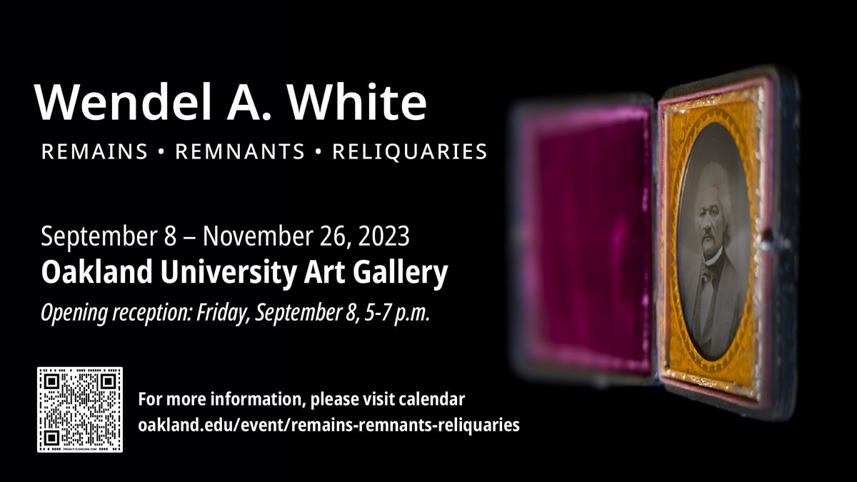 Oakland University Art and Art History Department (@ouartarthistory) on Twitter photo "OUâs Braun Memorial Lecture to feature artist, author and curator Dr. Deborah Willis" (Click the link to read!)
ââ From the "OU News" đ° ââ
oakland.edu/oumagazine/newâŚ
JOIN US! ⨠Sept 28, 7 pm
OC, Banquet Rooms A and B
312 Meadow Brook
Rochester, MI 48309
<a href="/oaklandu/">Oakland University</a> <a href="/OUcasadv/">Oakland University CAS Advising</a> "OUâs Braun Memorial Lecture to feature artist, author and curator Dr. Deborah Willis" (Click the link to read!)
ââ From the "OU News" đ° ââ
oakland.edu/oumagazine/newâŚ
JOIN US! ⨠Sept 28, 7 pm
OC, Banquet Rooms A and B
312 Meadow Brook
Rochester, MI 48309
<a href="/oaklandu/">Oakland University</a> <a href="/OUcasadv/">Oakland University CAS Advising</a>