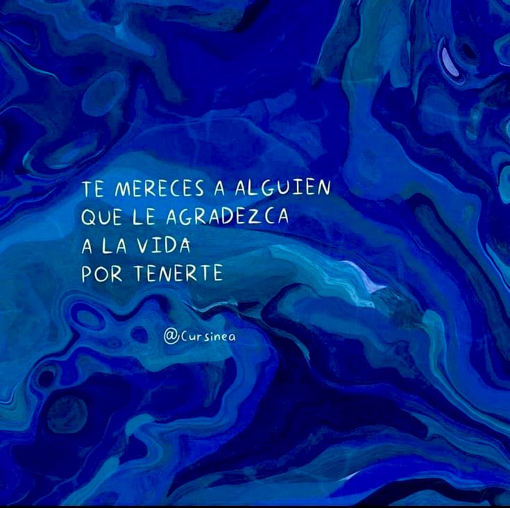 Te mereces…