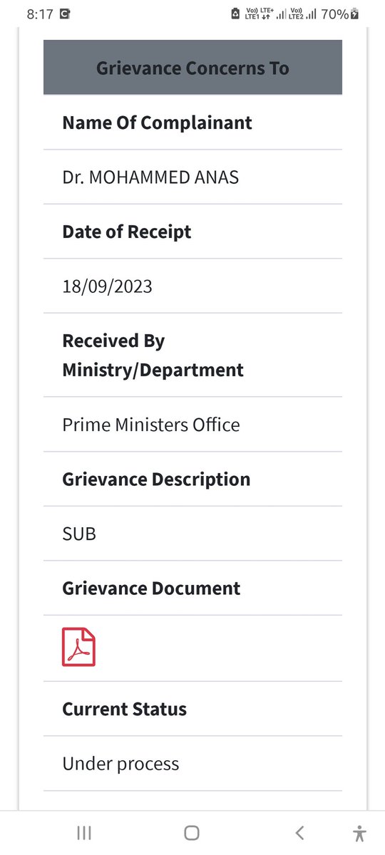 anas_president's tweet photo. PMO sir forwarded our letter to the MoHFW NHM 1 Director IAS Mr. Harsh Mangla Sir. Thank You Respected PMO sir, @PMOIndia @harshmangla , Respected IAS Director Mr. Harsh Mangla sir, CHOs of India wants CHO designation as a Cadre not MLHP. (BSC nursing+AYUSH Doctors) they don't want to go in nursing cadre after regularisation. That's why we requested CHO cadre creation with new guidelines with MLHP job chart. Agar aesa ho jata hai to 90 % CHOs k issues solve ho jayenge. Ground level par other cadres CHOs ko accept karenge. Aap se request hai Agar is subject par committee banti hai to isme Hamari union se 1-2 CHO ko bhi lia jaye, taaki ground level par zyada issues na ho. Hum Team work happily family members ki tarah karna chahte hain aapka support chahiye sir.