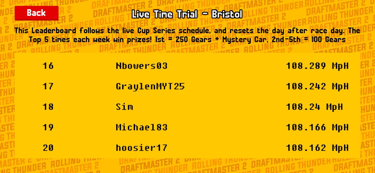 DraftmasterGame's tweet photo. The new Time Trial GOAT has arrived, and his name is.. John Cena? 🐐

(Their actual username is bigdw13, I had to look it up)

Rewards for the Top 5 have been sent. 💰 https://t.co/actqENfbtN