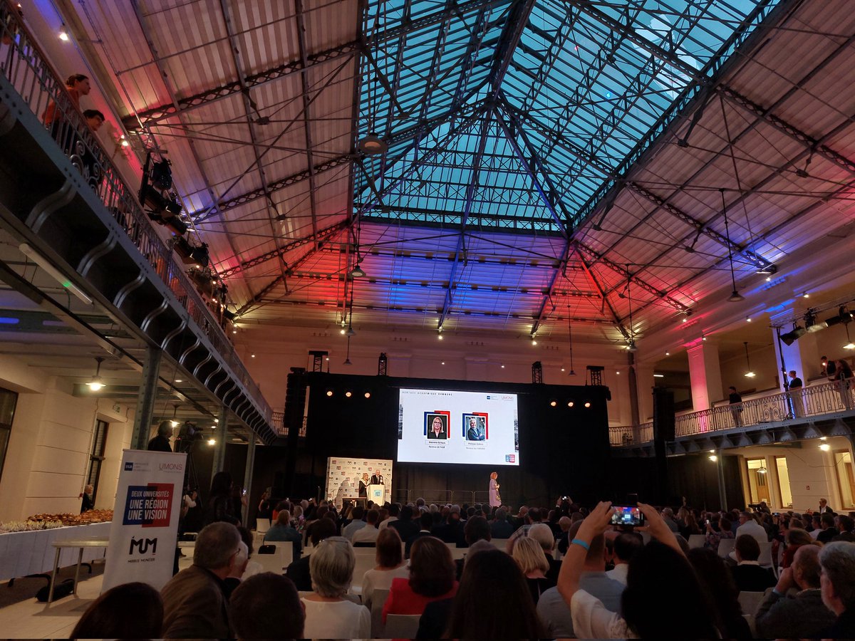Ouverte de l´année académique par l´#umons et l´#ulb à Charleroi