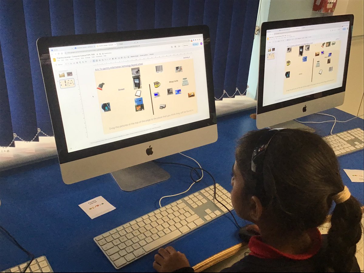 MrsB_Thatto's tweet image. Good sorting of information technology in the computer suite today. Well done year 2! 💻📱#ThattoPrim_Computing @MrsGarn_Thatto