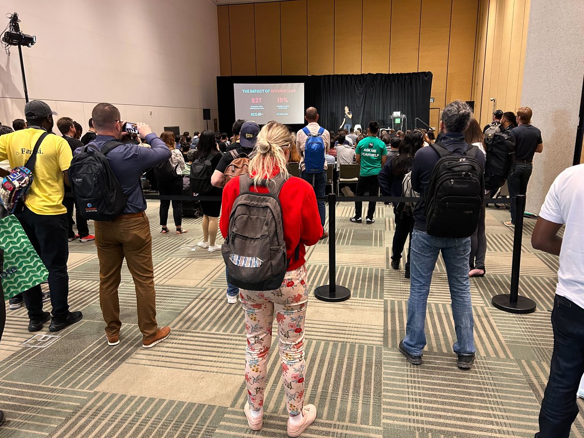 00byrne's tweet photo. What a rush! Thank you everyone for tuning in. 

The room was packed, I appreciate so many of you standing. 

@TechCrunch #TCDisrupt2023 https://t.co/fsRWnmUsOd