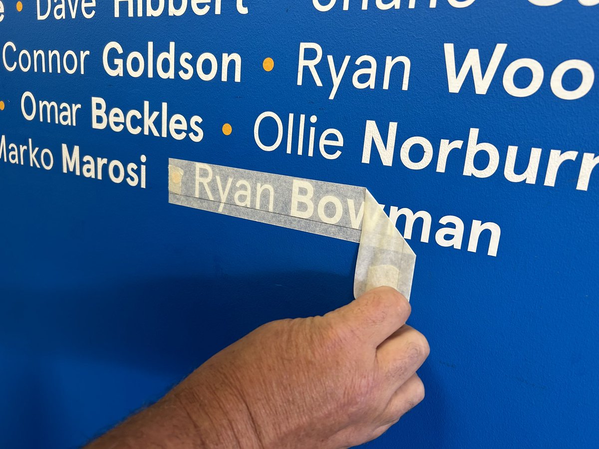 Cyclone_Signs's tweet image. Congratulations to @ryan_bowman12 for his 100th game @shrewsburytown FC, Pleasure to have added you to the 100 wall!

#cyclonesigns #football #shrewsburytown #STFC #RyanBowman #100games #blueandamber #vinyllettering #vinylgraphics #wallgraphics #shropshire #shrewsbury