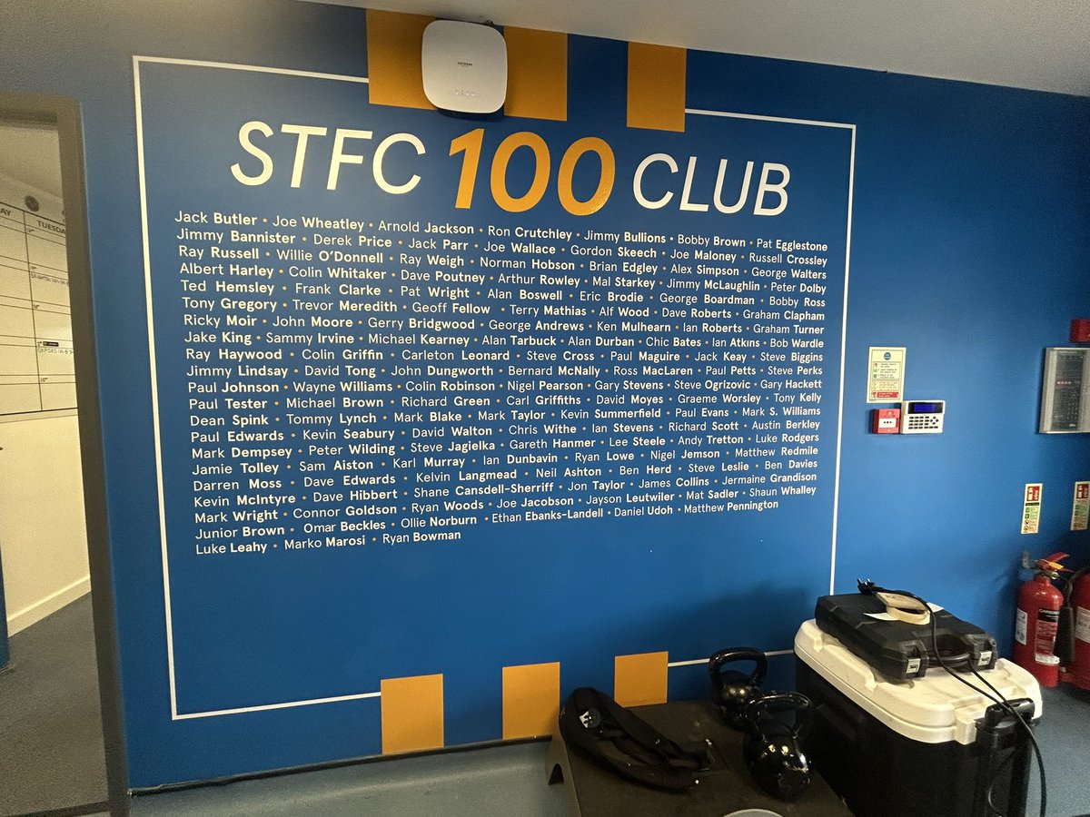 Cyclone_Signs's tweet image. Congratulations to @ryan_bowman12 for his 100th game @shrewsburytown FC, Pleasure to have added you to the 100 wall!

#cyclonesigns #football #shrewsburytown #STFC #RyanBowman #100games #blueandamber #vinyllettering #vinylgraphics #wallgraphics #shropshire #shrewsbury