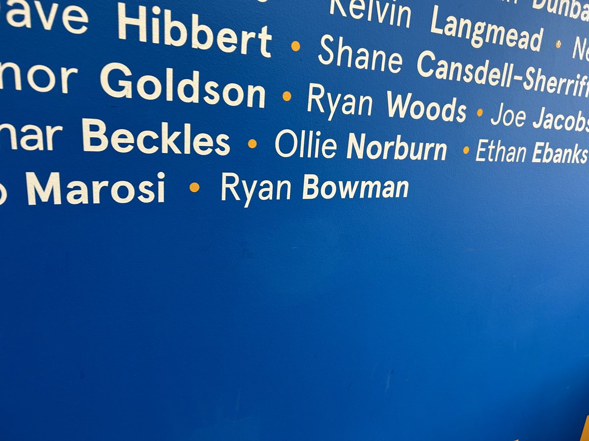 Cyclone_Signs's tweet image. Congratulations to @ryan_bowman12 for his 100th game @shrewsburytown FC, Pleasure to have added you to the 100 wall!

#cyclonesigns #football #shrewsburytown #STFC #RyanBowman #100games #blueandamber #vinyllettering #vinylgraphics #wallgraphics #shropshire #shrewsbury