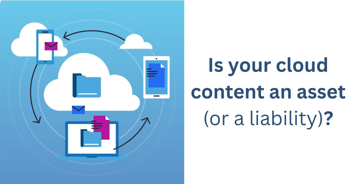enchoice's tweet image. Are you navigating the cloud with a clear strategy? Join @gstakhov as he sheds light on the principles of strategic governance, empowering you to make the most of your digital assets.
attendee.gotowebinar.com/register/34221…
#cloudcontent #informationgovernance #infogov #ig #digitalassets