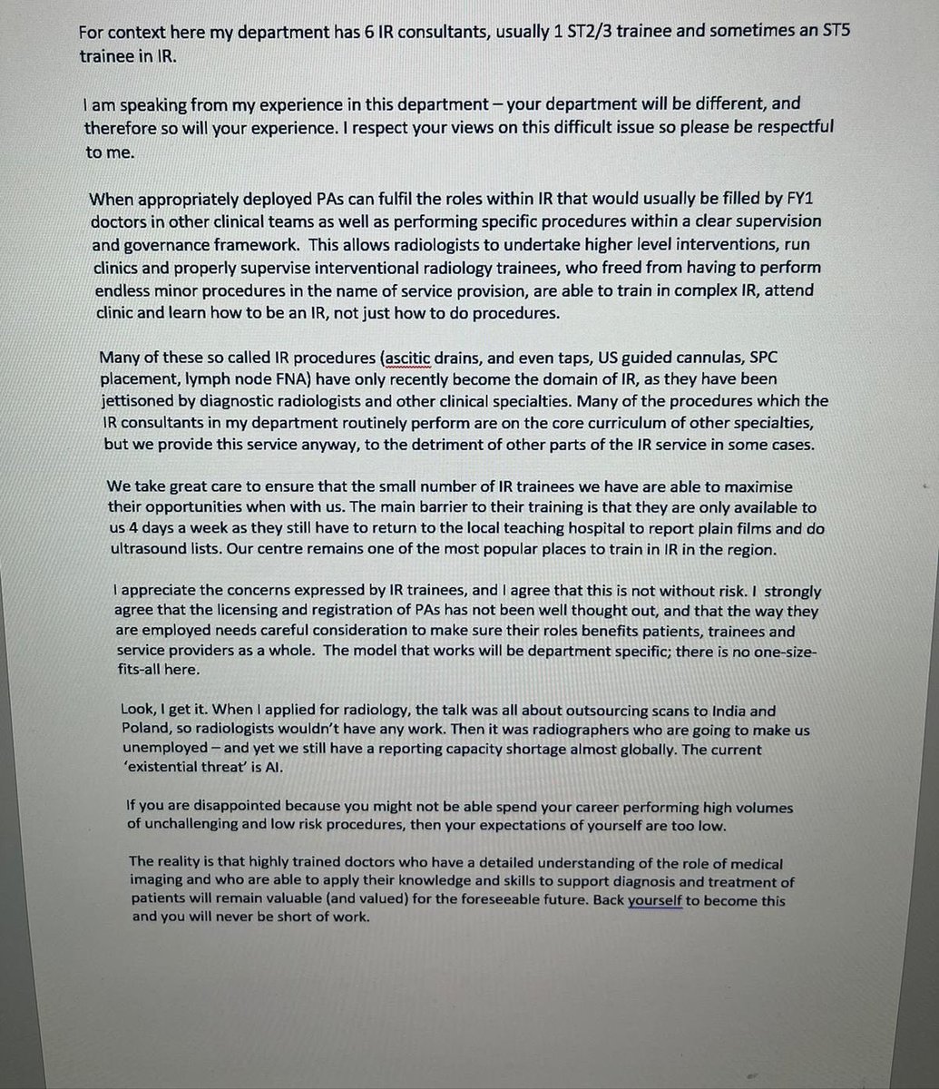 James Briggs (@jhbriggs) on Twitter photo <a href="/DrDLittle/">David Little</a> <a href="/RCRadiologists/">The Royal College of Radiologists</a> I said I would put down something more concrete so here it is. Let’s see if we can all be kind to each other? 🫣 <a href="/DrDLittle/">David Little</a> <a href="/RCRadiologists/">The Royal College of Radiologists</a> I said I would put down something more concrete so here it is. Let’s see if we can all be kind to each other? 🫣