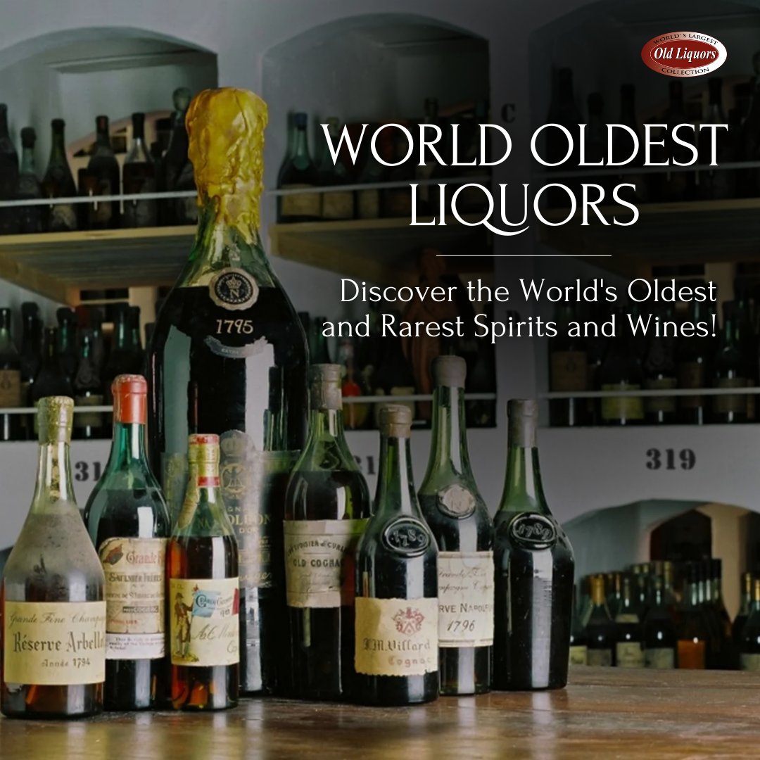 Step into unparalleled history and tastes.
⠀
Old Liquors unveils the world's oldest spirits and wines. Each bottle, a testament to time, crafted with care. Immerse in vintage treasures, whispering stories of the past.
⠀
Explore exceptional libations at🌐 oldliquors.com