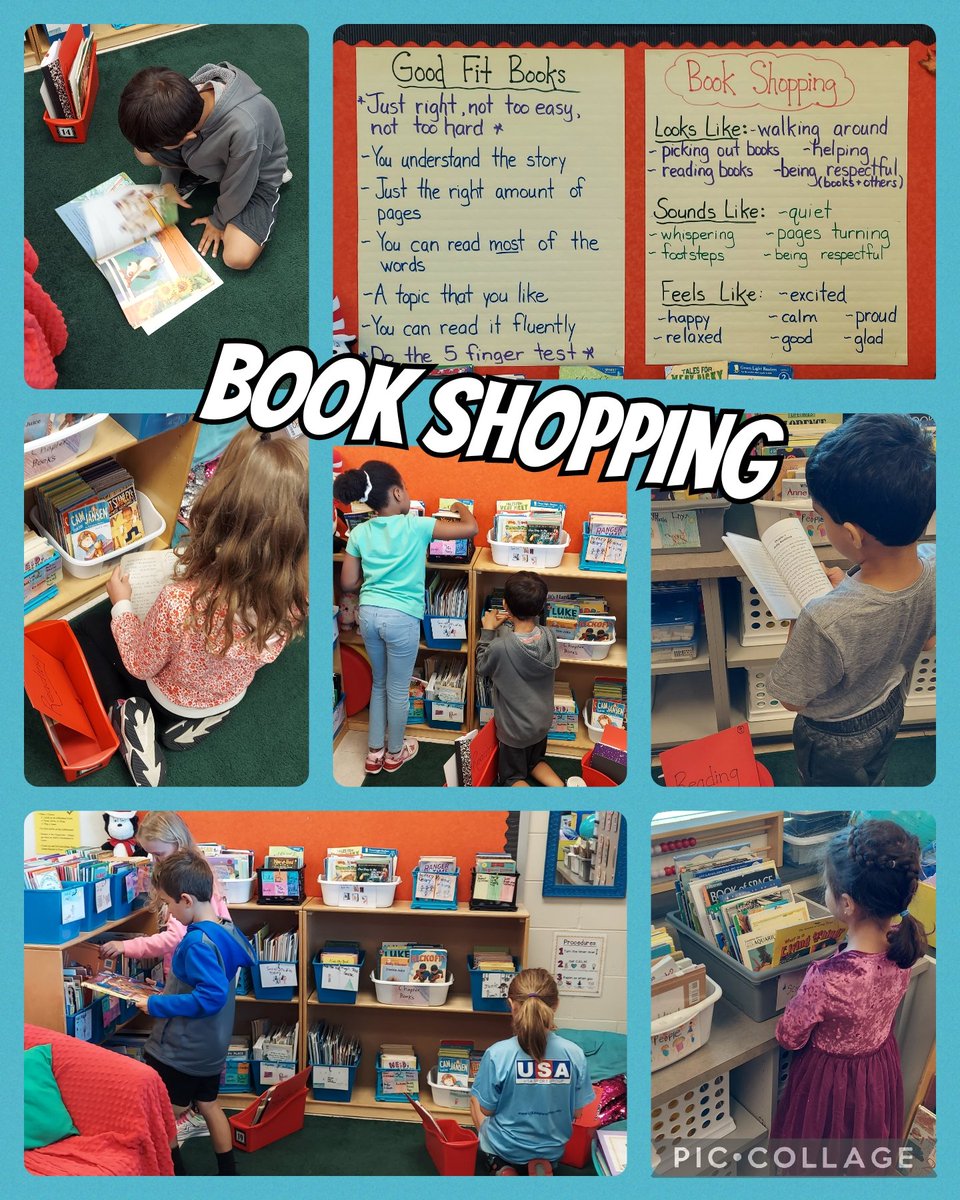 mgerlach2's tweet photo. The All Stars were super excited to book shop for the first time today! #frsd @CopperHillES #CHProud #goodfitbooks https://t.co/2BE5uq0JpU