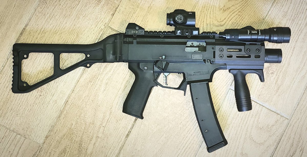 RogerDJohnson's tweet photo. Recently SBR'd CZ Scorpion Micro!! https://t.co/ENrowOQk2F