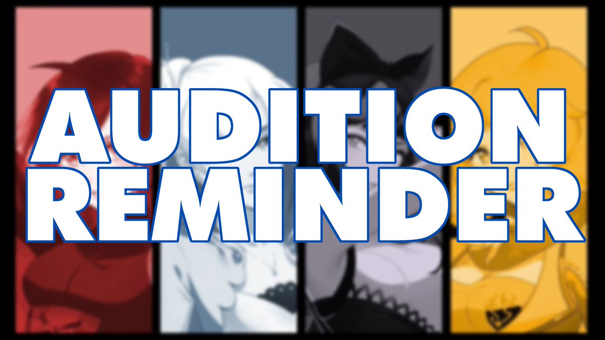 Raymond_McNeil's tweet photo. Friendly reminder about @SketchyHuntsmen Auditions!
#RWBY #RWBYfanart #FixingRWBY
https://t.co/PG6P69voRA https://t.co/5JS4mnBTWq