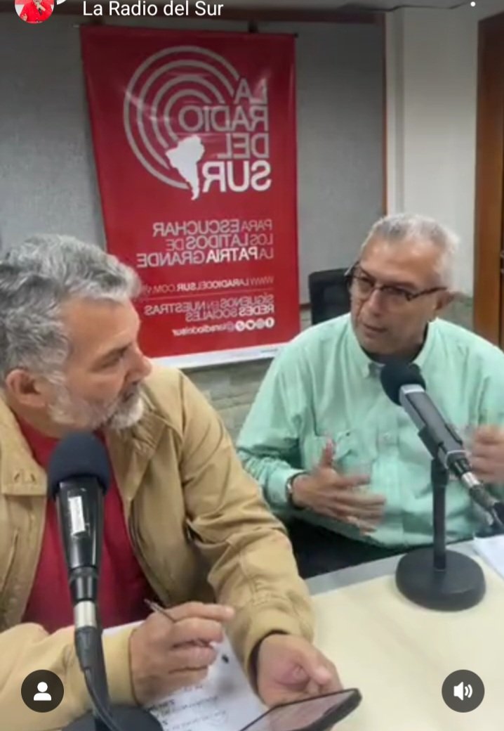 FidelidadACuba's tweet photo. #GuaicaipuroConManoDura Compartimos con el Dip. @ramolinap en su programa 𝘾𝙖𝙢𝙗𝙞𝙚𝙢𝙤𝙨 𝙚𝙡 𝙎𝙞𝙨𝙩𝙚𝙢𝙖 por @laradiodelsur donde conversamos del XIII Encuentro de Solidaridad mutua Venezuela Cuba, #AraguaNov23 Cuna de la Revolución y Capital Mundial de la Solidaridad. https://t.co/svhy1INAeX