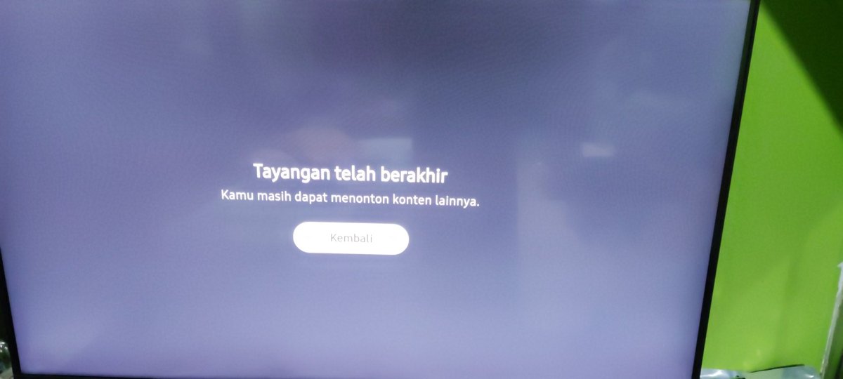 mnajib23_'s tweet photo. @vidio ini kenapa dah sebenarnya, gk usah DM kendala detail, tuh liat yg pada nonton di TV masalah gini juga https://t.co/WhJTricX9u