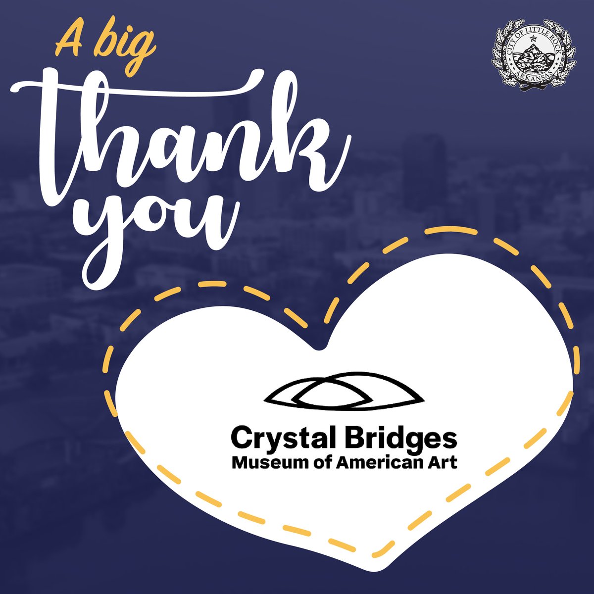 CityLittleRock's tweet photo. This #ThankfulThursday we give a big shoutout to more groups and the amazing residents of Little Rock who show that we are #LRStrong. It is through your generosity and dedication that we have made #progress in building back from the March 31 storm.
[1] https://t.co/f1K6VzKeQy
