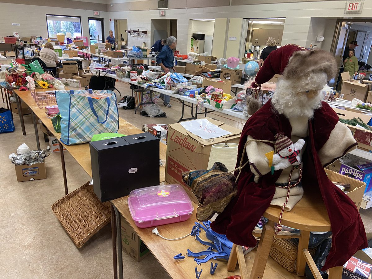 Thank you to our community members for the amazing donations! 

“Rummage Sale 2023” doors open this Saturday at 9:30am at the CNC - 2900 13ave. 

Come support our Festival. Come support the future of #SaskArts.

#cvaf2024 #YQR
