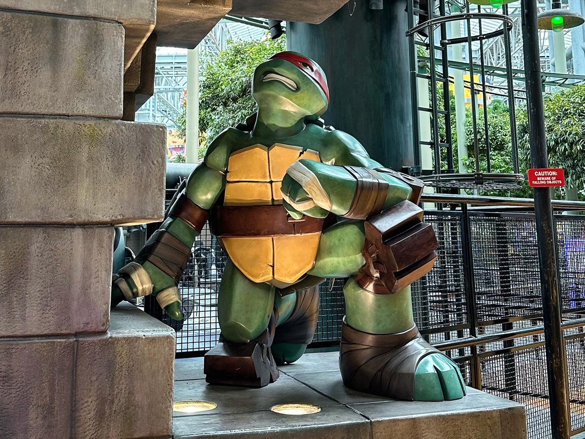 xbaxterx's tweet photo. #nickelodeonuniverse #nickelodeon #teenagemutantninjaturtles #tmnt #themepark #roadxtrip #mallofamerica #prowrestling #wrestling #minneapolis #minnesota https://t.co/MAxGJGatsE