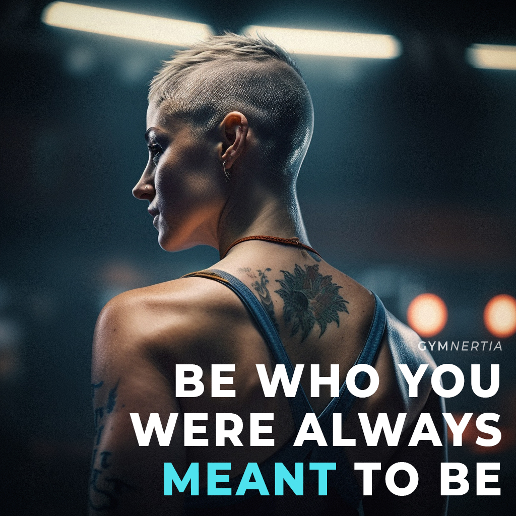 gymnertia's tweet photo. Remember, the only person you need to impress is yourself. Be true to who you are and the rest will fall into place. 🙏 #selflove #authenticity #positivity https://t.co/4zyj8ZwXtU