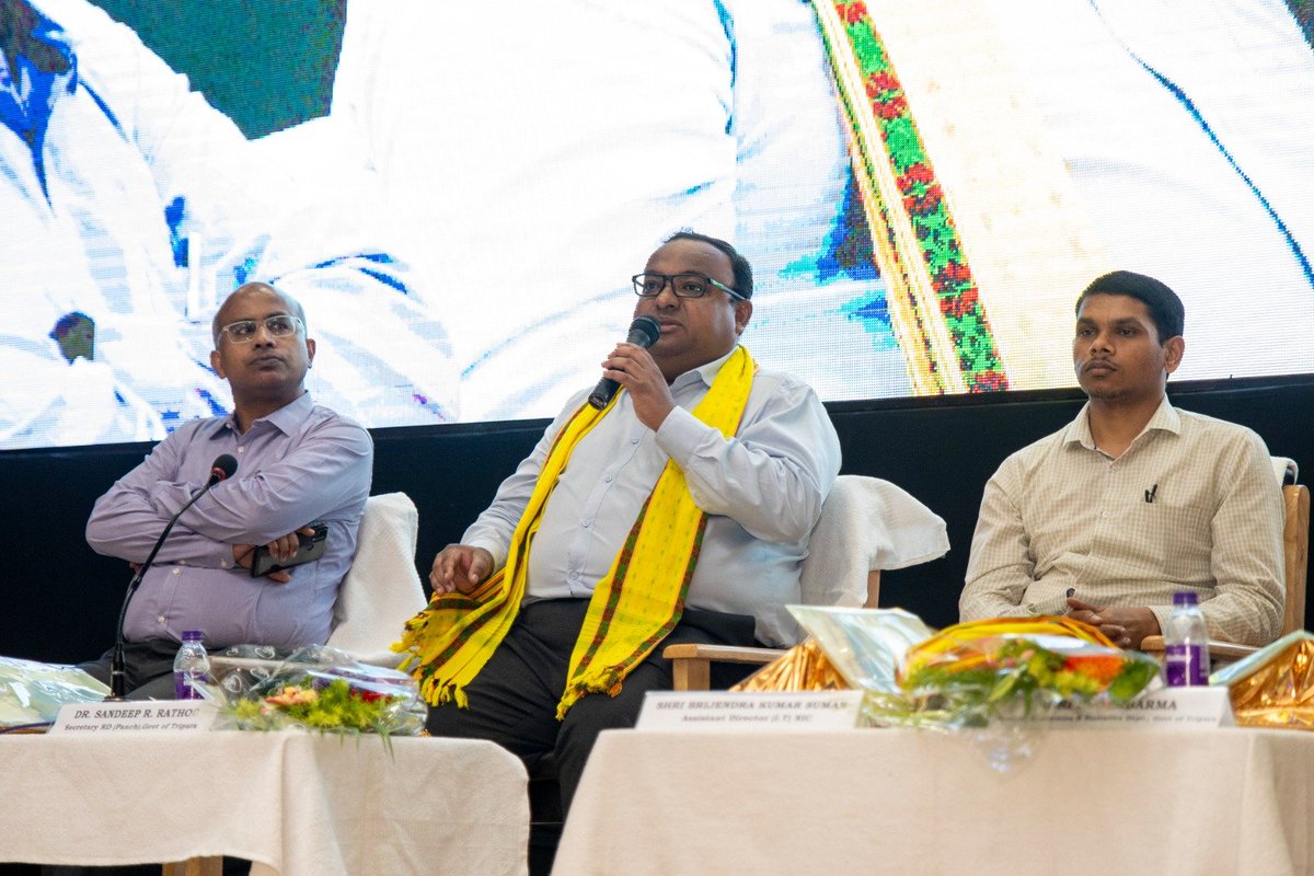 mopr_goi's tweet image. Shri Ramit Maurya, Director #MoPR, #NIC Officers and Director, Addl. Director, Jt. Director of #Tripura RD (Panchayat) Department and 485 participants including senior officers from State, all Districts &amp;amp; Head of all concerned line Departments were also present at the #WriteShop.